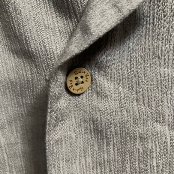 Men's Batik Bay Shirt, Size M, Light gray - Picture 5 of 6